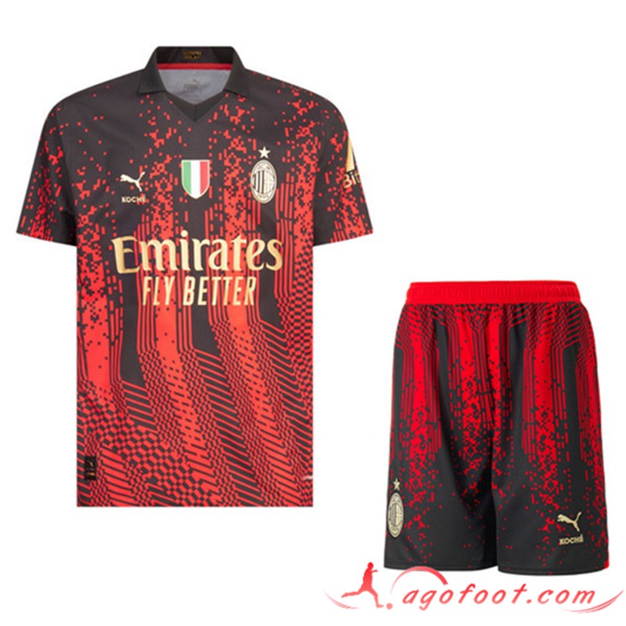 Ensemble Maillot Foot Milan AC x KOCHE Fourth + Short 2022/2023