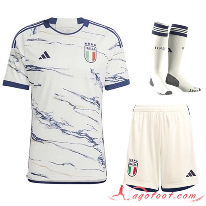 Ensemble Maillot Italie Exterieur (Short + Chaussettes) 2023/2024