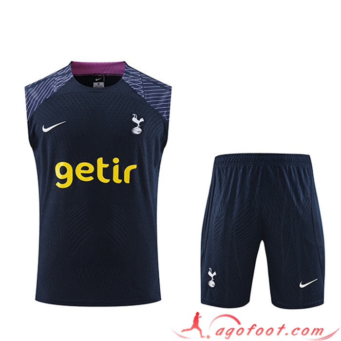 Ensemble Training Debardeur + Shorts Tottenham Hotspur Bleu Marine 2023/2024