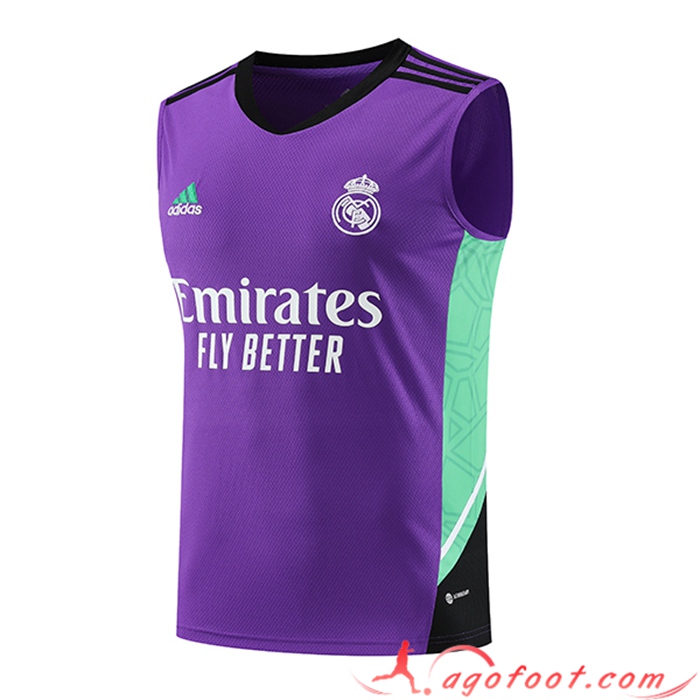 Training Debardeur Real Madrid Pourpre 2023/2024