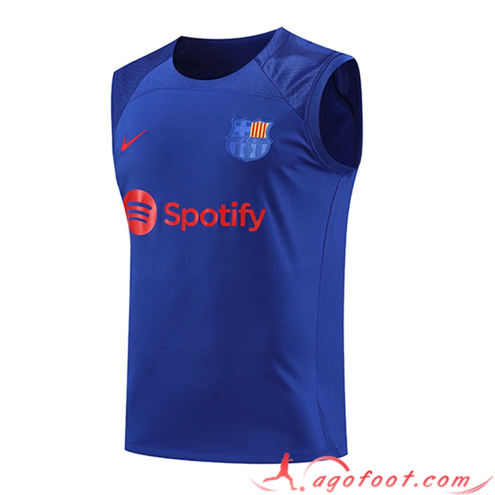 Training Debardeur FC Barcelone Bleu 2023/2024