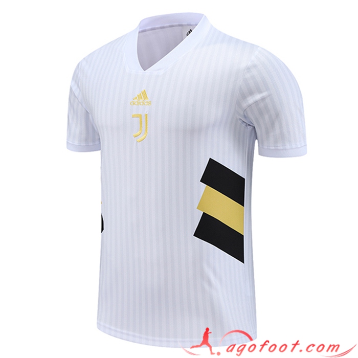 Training T-Shirts Juventus Blanc 2023/2024