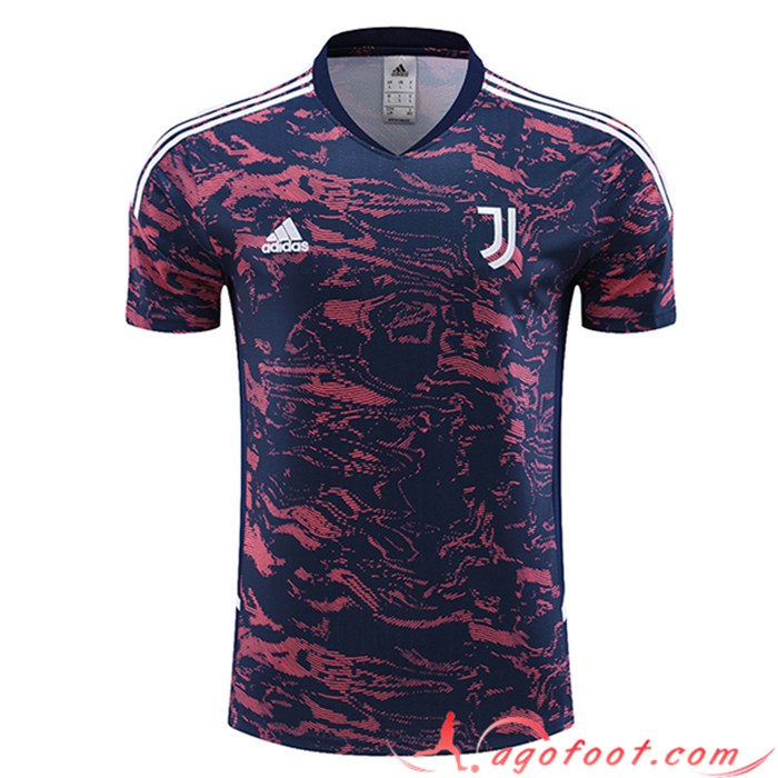Training T-Shirts Juventus Rouge/Bleu 2023/2024