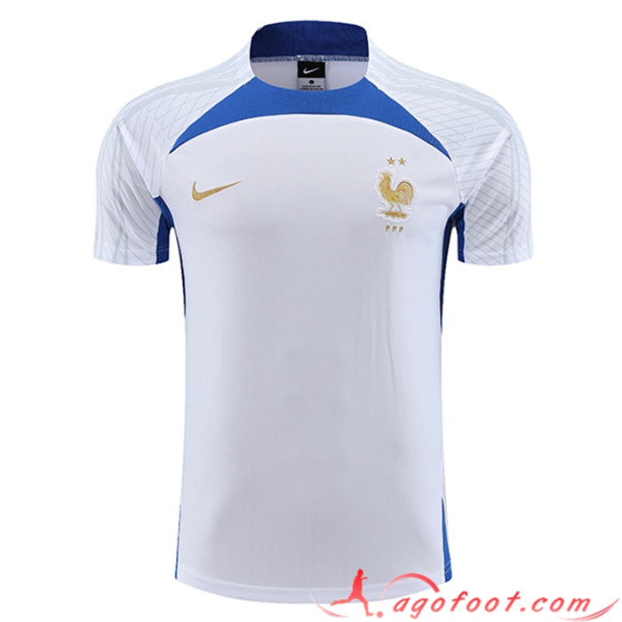 Training T-Shirts France Blanc 2023/2024