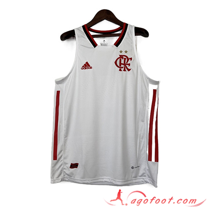 Training Debardeur Flamengo Blanc 2023/2024