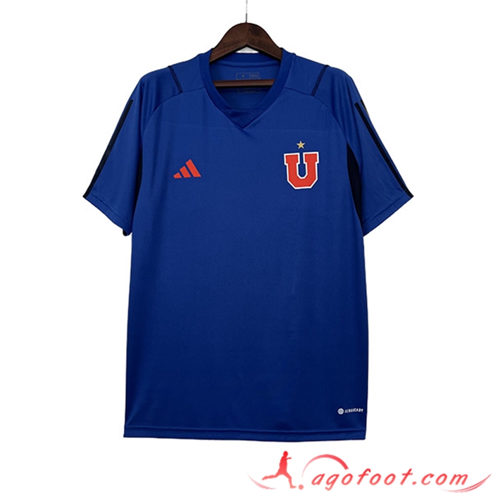 Training T-Shirts Universidad de Chile Bleu 2023/2024