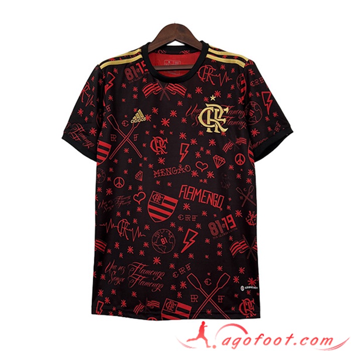 Training T-Shirts Flamengo Rouge 2023/2024