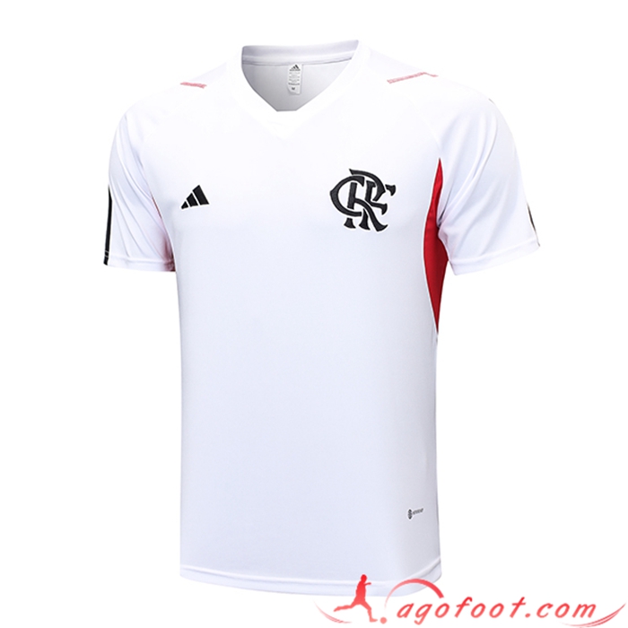 Training T-Shirts Flamengo Blanc 2023/2024