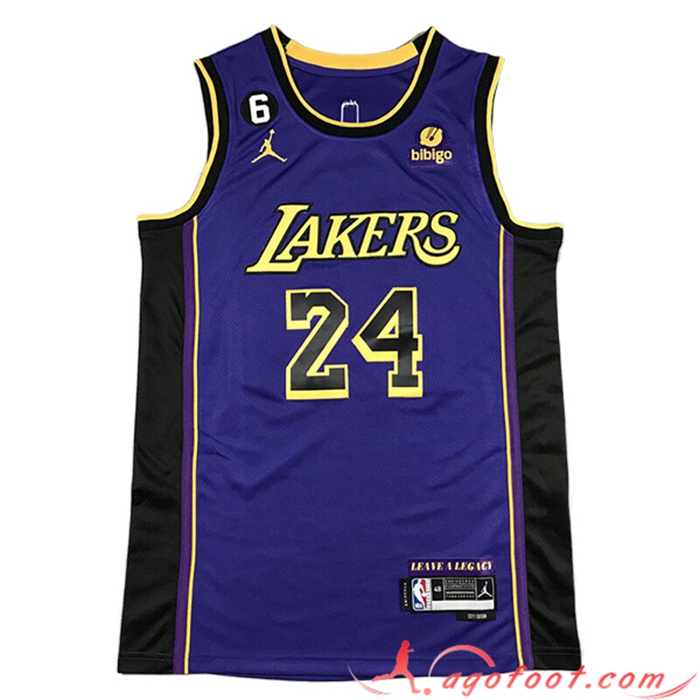 Maillot Los Angeles Lakers (KOBE #24) 2022/23 Pourpre