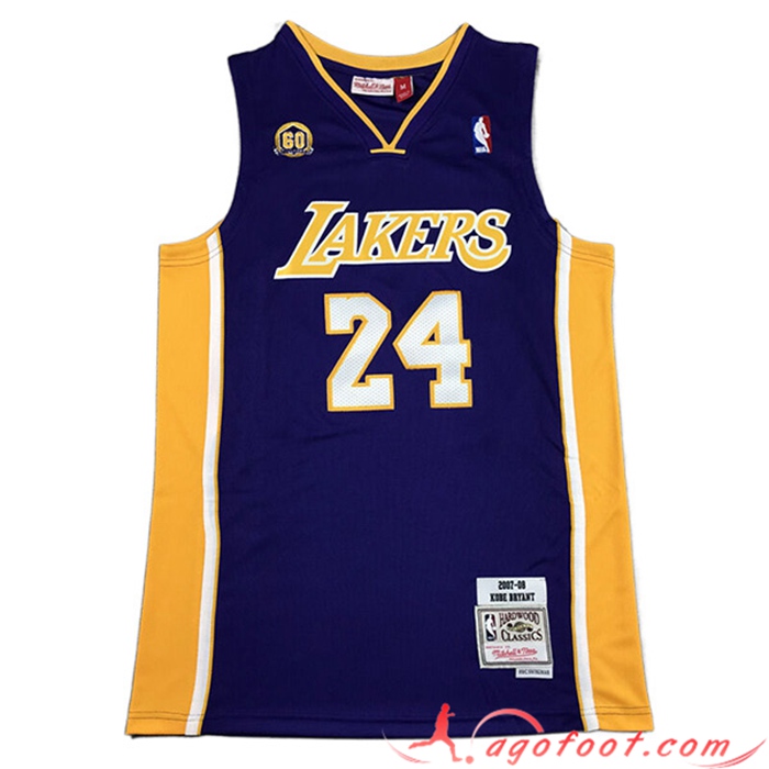 Maillot Los Angeles Lakers (KOBE #24) 2022/23 Pourpre