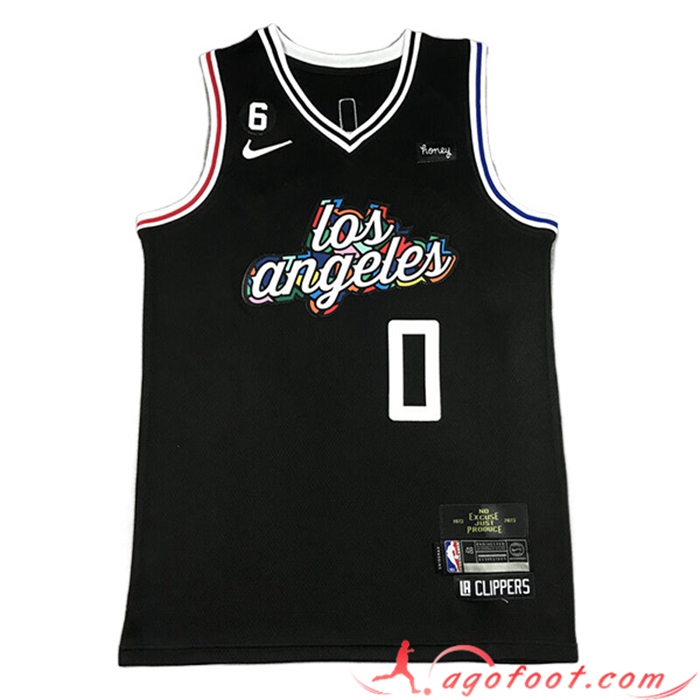 Maillot Los Angeles Clippers (WESTBROOK #0) 2022/23 Noir