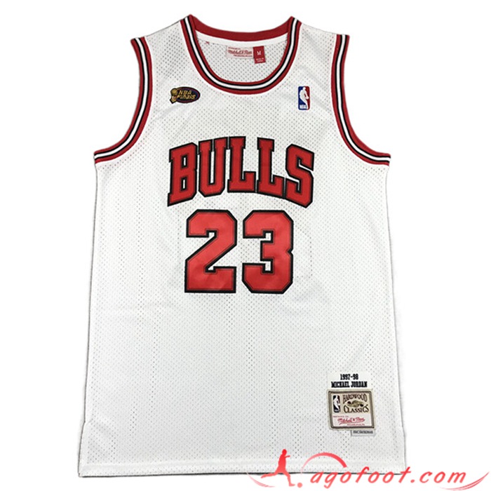 Maillot Chicago Bulls (JORDAN #23) 2022/23 Blanc