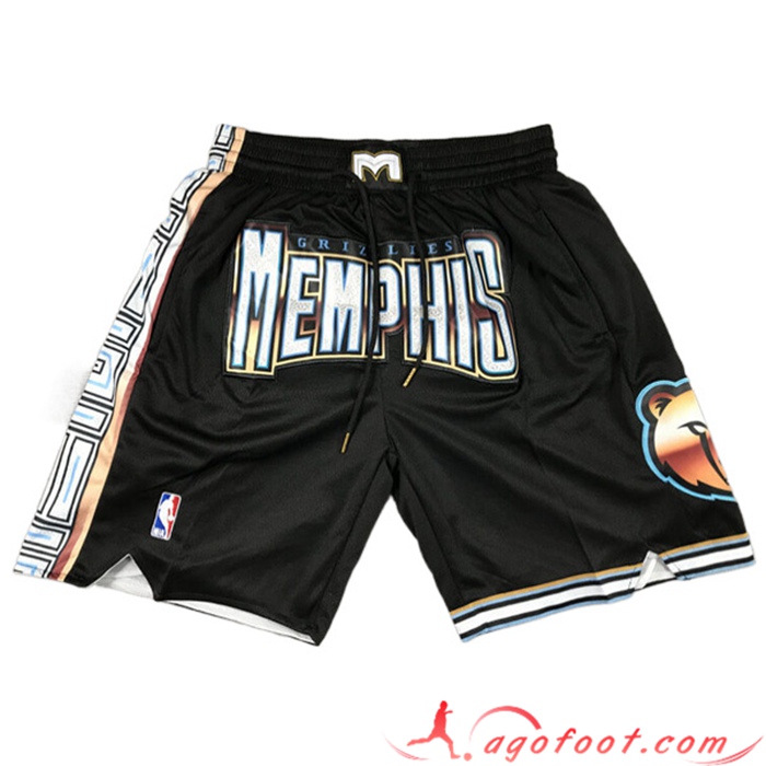 Shorts NBA Memphis Grizzlies Noir