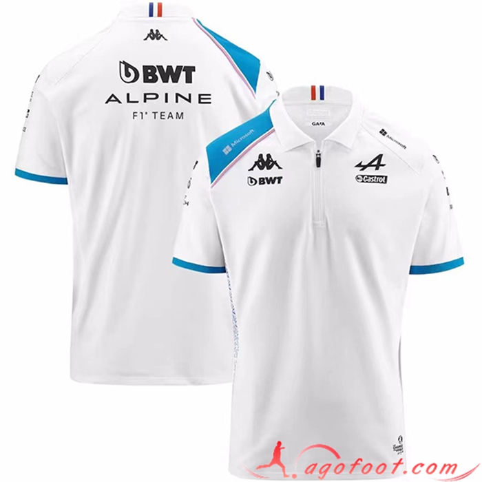 Polo F1 Alpine Racing Team Blanc 2023