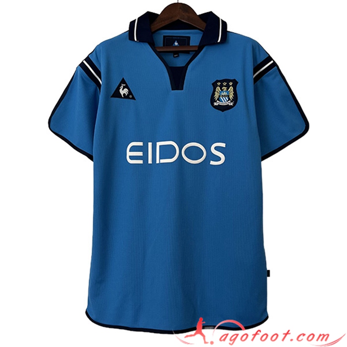 Maillot de Foot Manchester City Domicile 2001/2002
