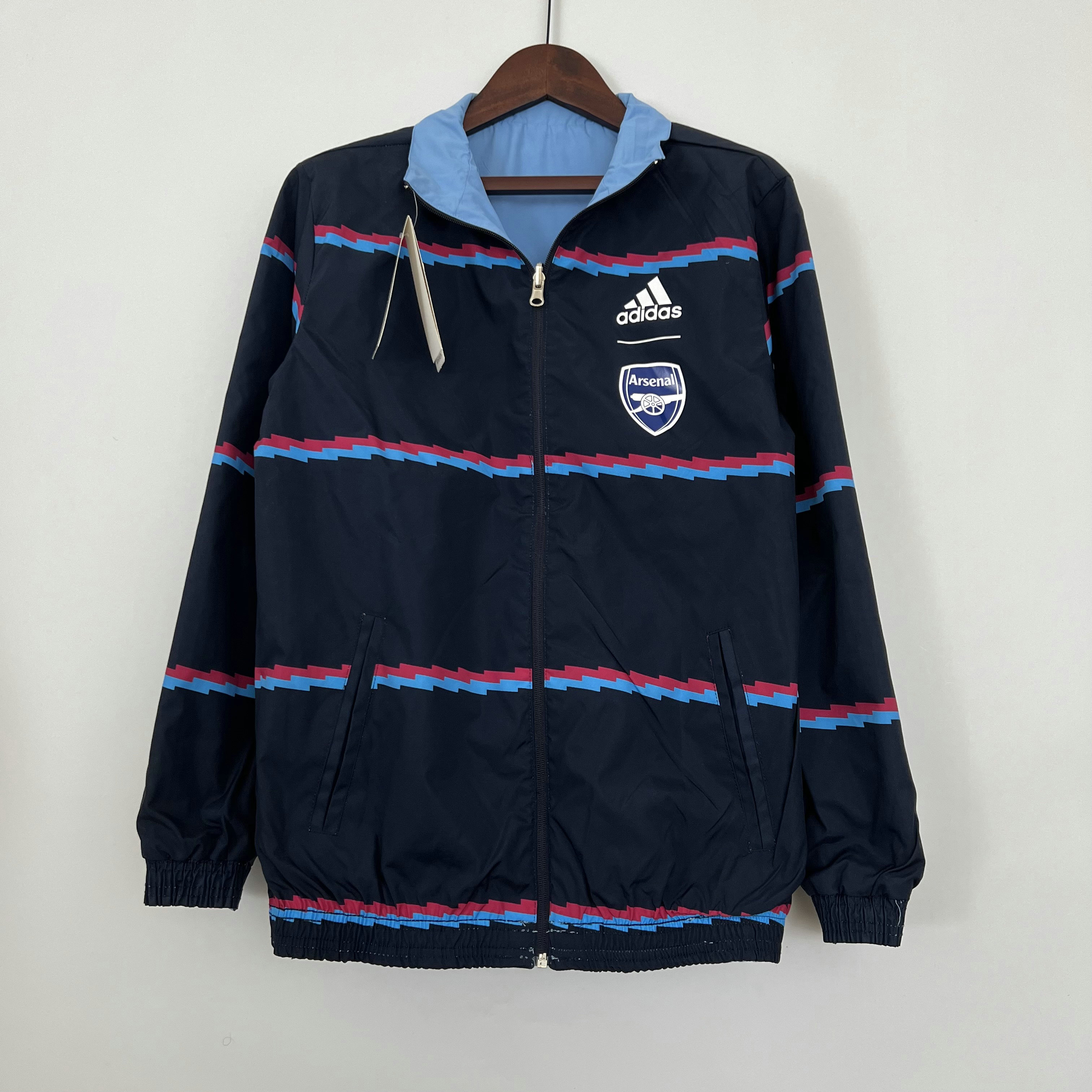 Coupe-Vent Arsenal Bleu Marine 2023/2024