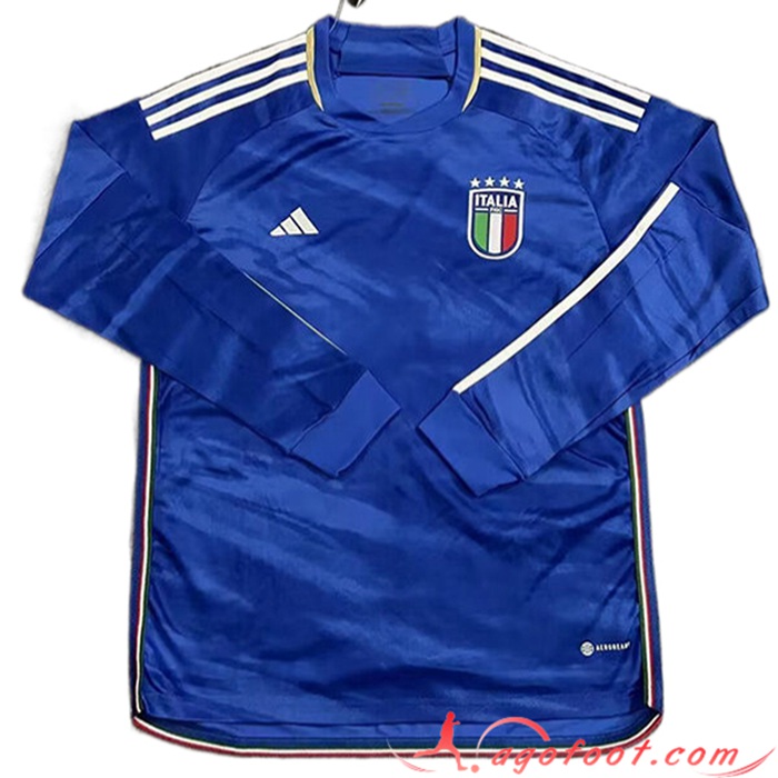 Maillot Equipe Foot Italie Manche Longue Domicile 2023/2024