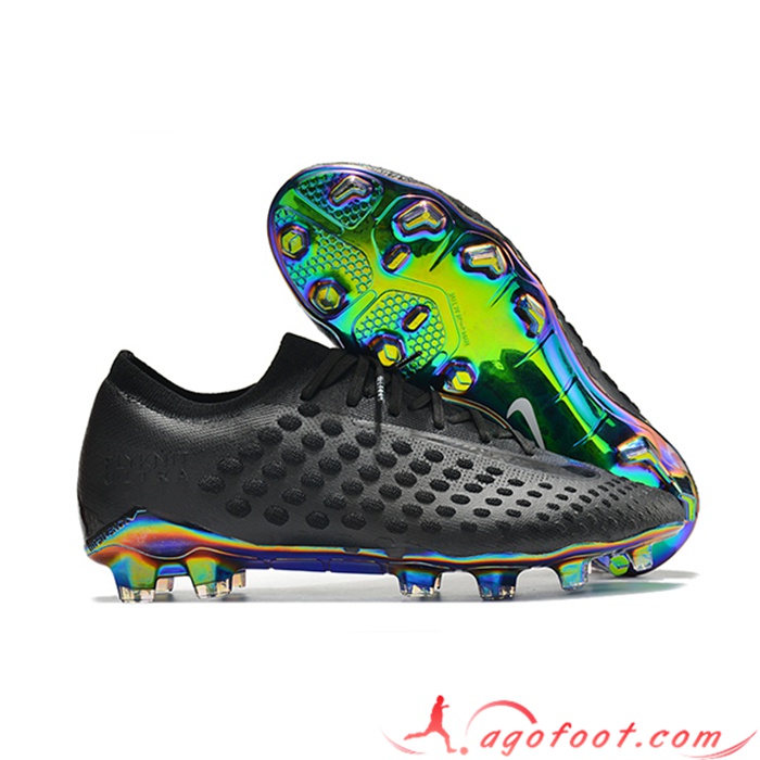 Nike Chaussures de Foot Phantom Ultra Venom FG Noir