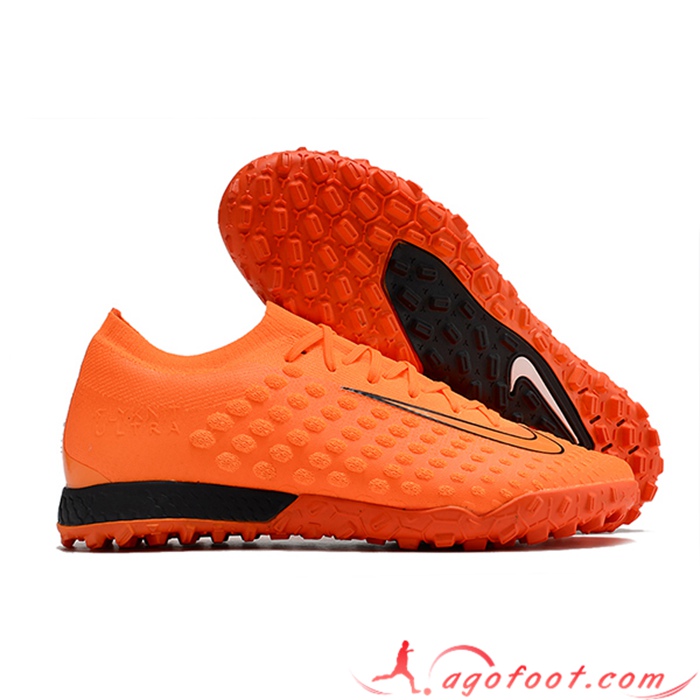 Nike Chaussures de Foot Phantom Ultra Venom TF Orange