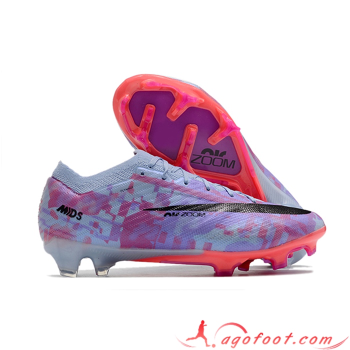 Nike Chaussures de Foot Air Zoom Vapor 15 MDS Elite FG Pourpre