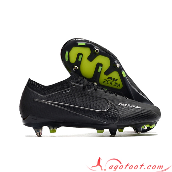 Nike Chaussures de Foot Air Zoom Mercurial Vapor XV Elite SG Noir