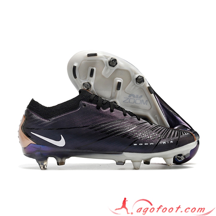 Nike Chaussures de Foot Air Zoom Mercurial Vapor XV Elite SG Noir