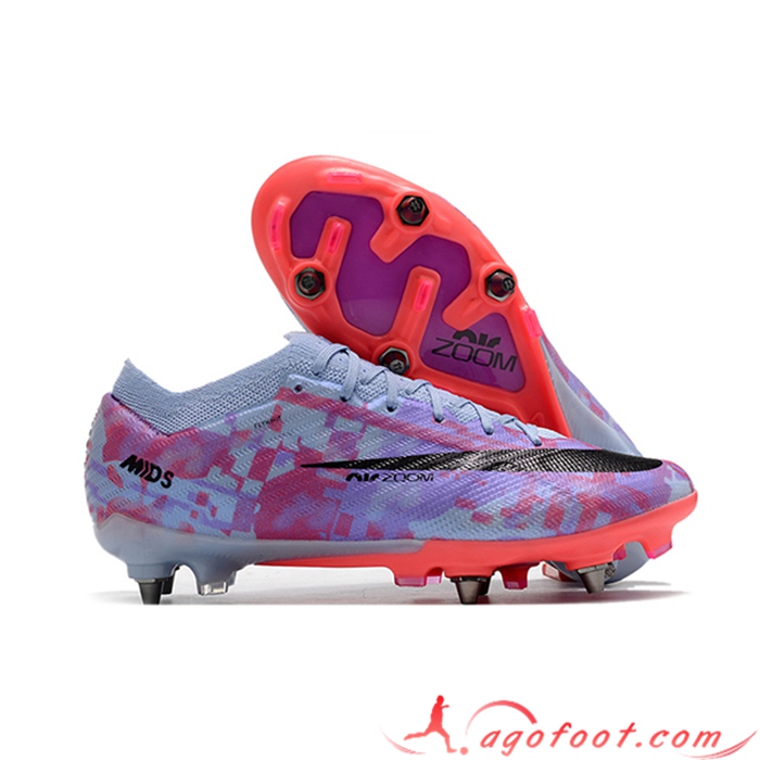 Nike Chaussures de Foot Air Zoom Mercurial Vapor XV Elite SG Pourpre
