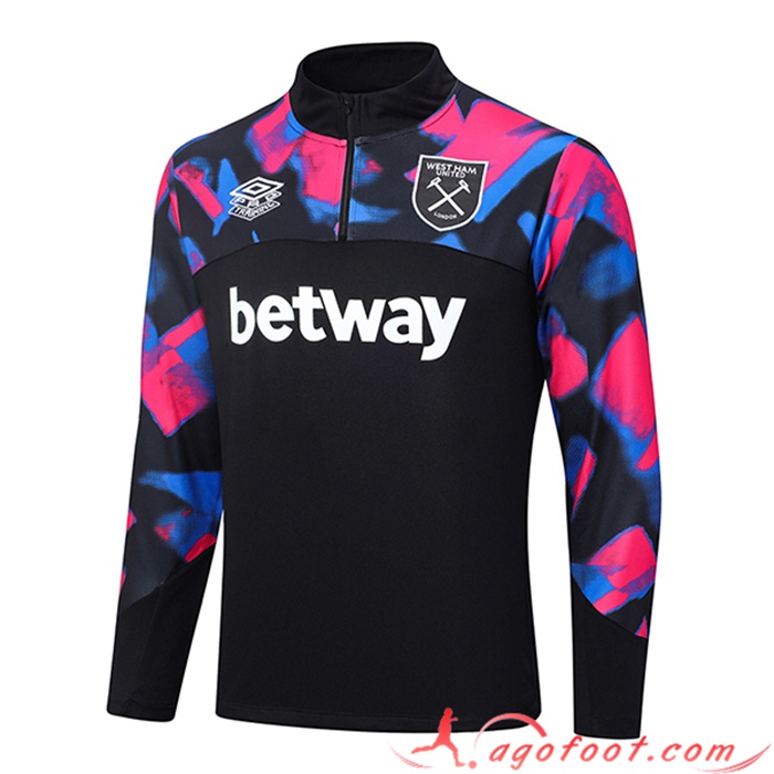 Sweatshirt Training West Ham Noir 2022/2023