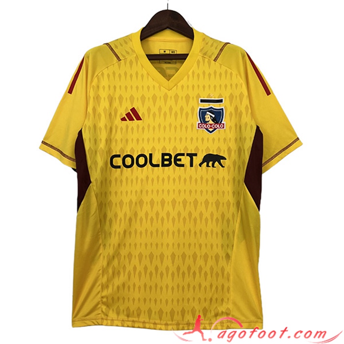 Maillot de Foot Colo-Colo Gardien de But Jaune 2023/2024