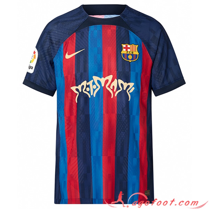 Maillot De Foot Barcelone Personnalisé Avec Nom Et Numéro - Ensemble T-shirt, Short, Chaussettes - Homme Et Garçon