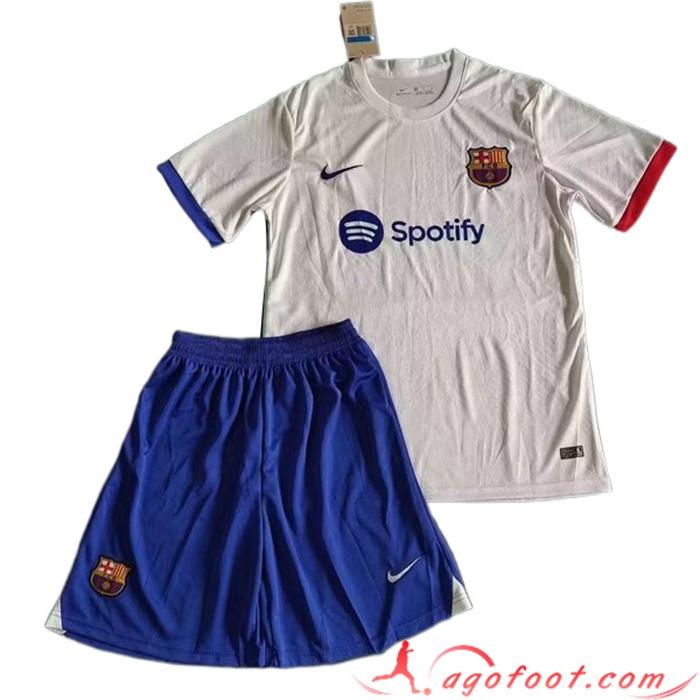 Maillot de Foot FC Barcelone Enfant Exterieur Leaked Version 2023/2024
