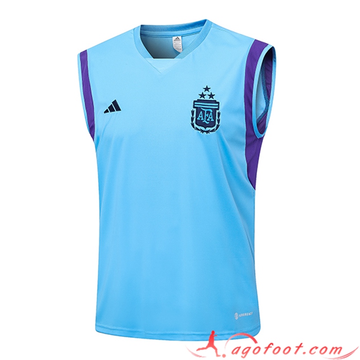 Training Debardeur Argentine Bleu Clair 2023/2024