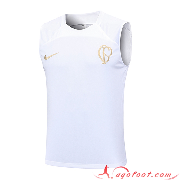 Training Debardeur Corinthians Blanc 2023/2024