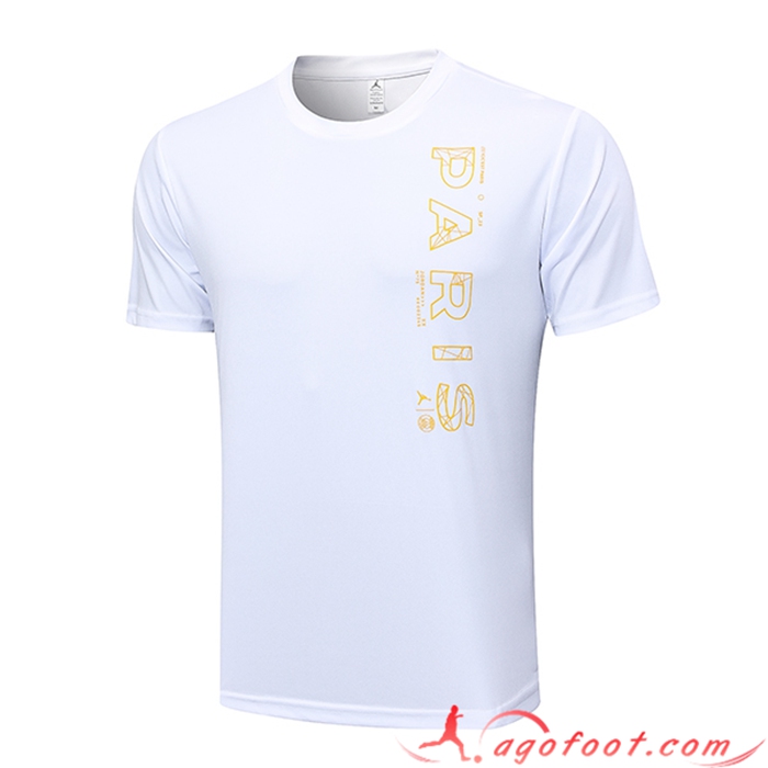 Training T-Shirts PSG Blanc 2023/2024