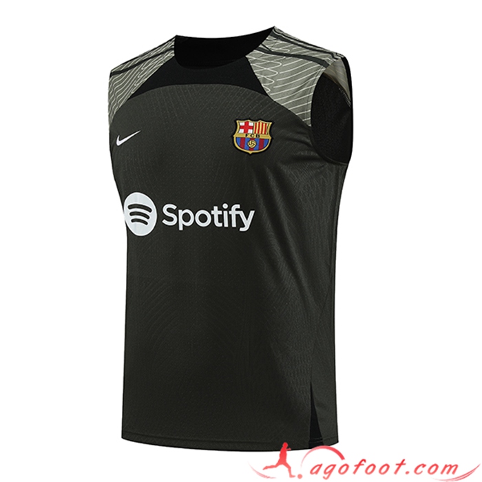 Training Debardeur FC Barcelone Vert 2023/2024