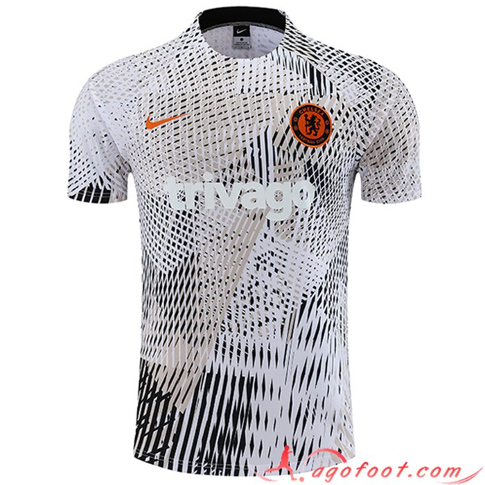 Training T-Shirts FC Chelsea Blanc 2023/2024