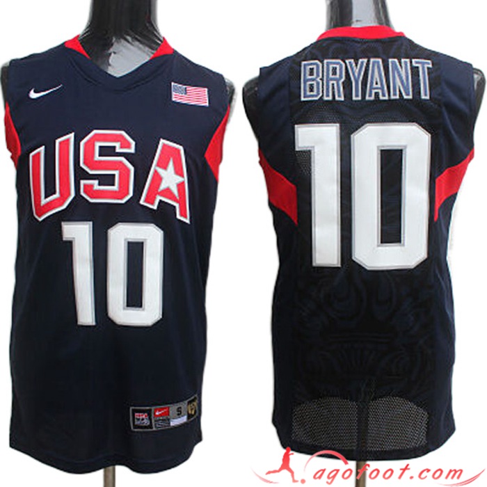Maillot USA (BRYANT #10) 2022/23 Noir
