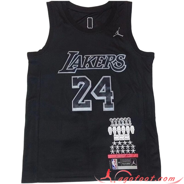 Maillot Los Angeles Lakers (KOBE #24) 2022/23 Noir