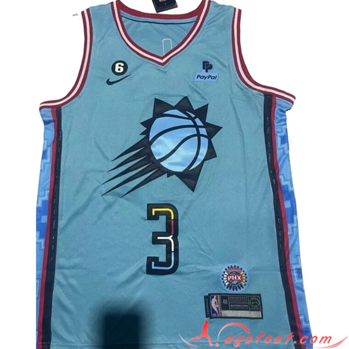 Maillot Phoenix Suns (PAUL #3) 2022/23 Bleu Clair
