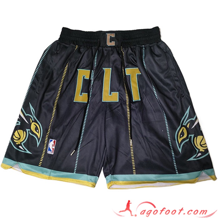 Shorts NBA Charlotte Hornets 2023 Blanc