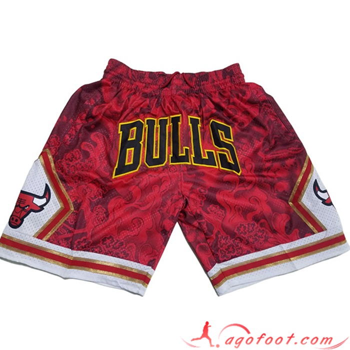 Shorts NBA Chicago Bulls Rouge Limited Edition