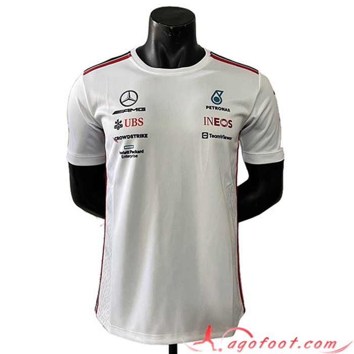 T-Shirt F1 Mercedes Benz Team Blanc 2023