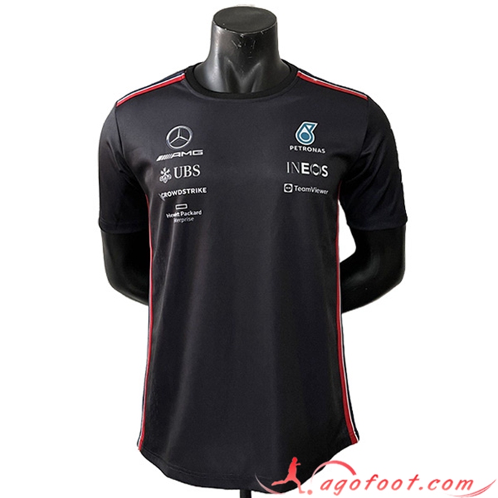 T-Shirt F1 Mercedes Benz Team Noir 2023