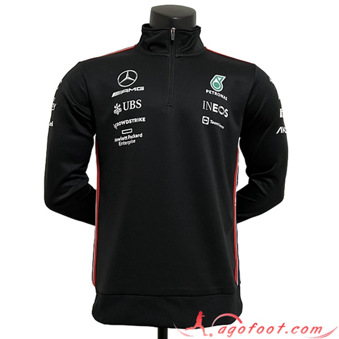 Sweatshirt F1 Mercedes Benz Team Noir 2023