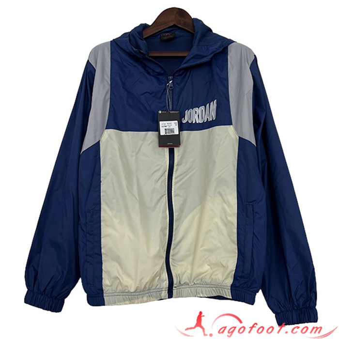 Coupe-Vent Jordan Bleu/Blanc 2023/2024