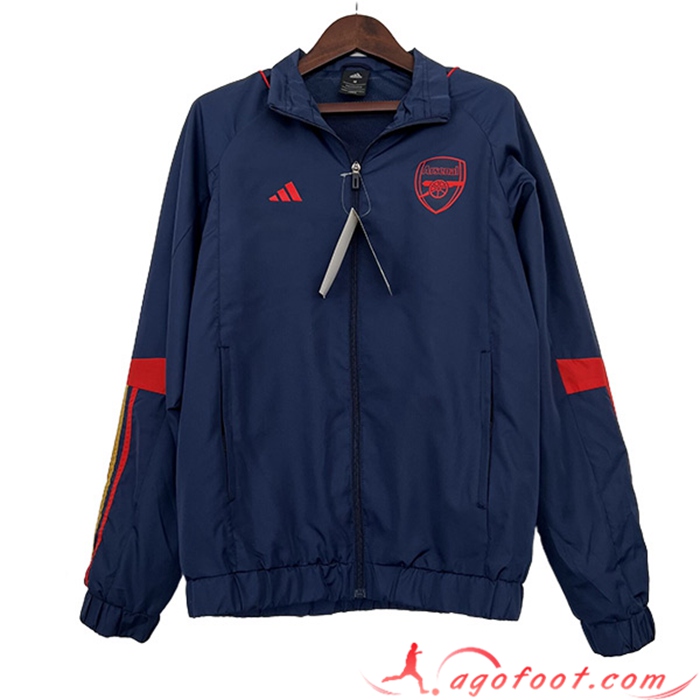 Coupe-Vent Arsenal Bleu Marine 2023/2024