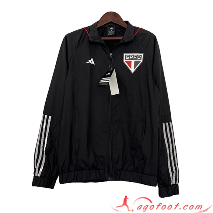 Coupe-Vent Sao Paulo FC Noir 2023/2024