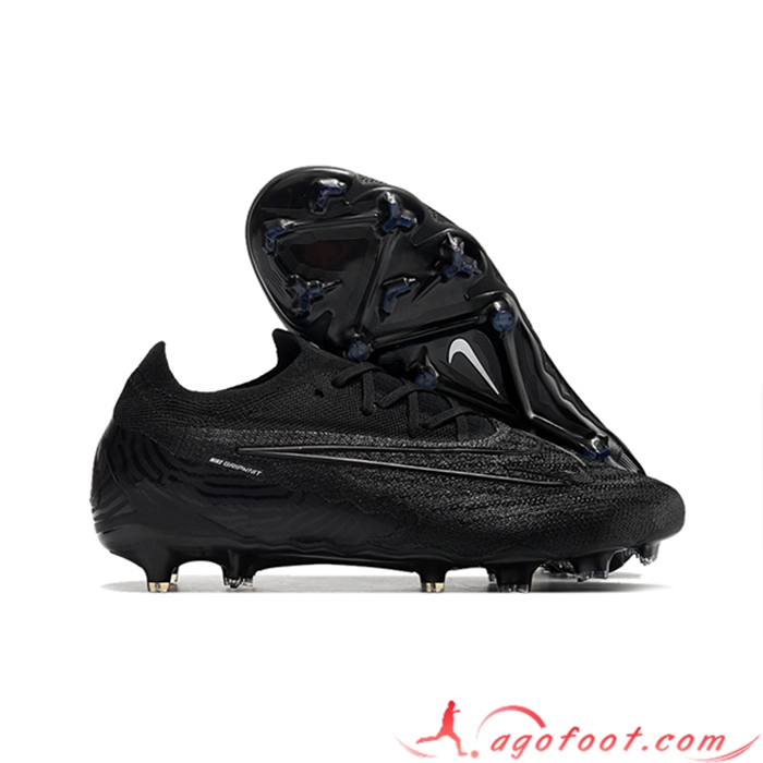 Nike Chaussures de Foot Phantom GX Low Gang Elite FG Noir -02