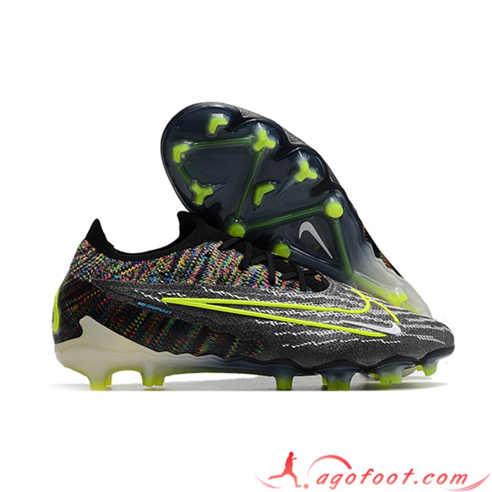 Nike Chaussures de Foot Phantom GX Low Gang Elite FG Noir -03