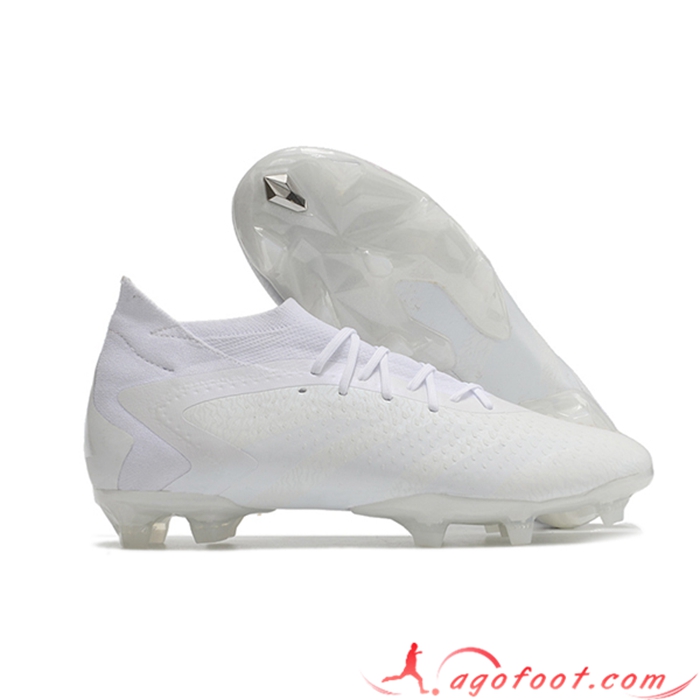 Adidas Chaussures de Foot PREDATOR ACCURACY.1 FG BOOTS Blanc